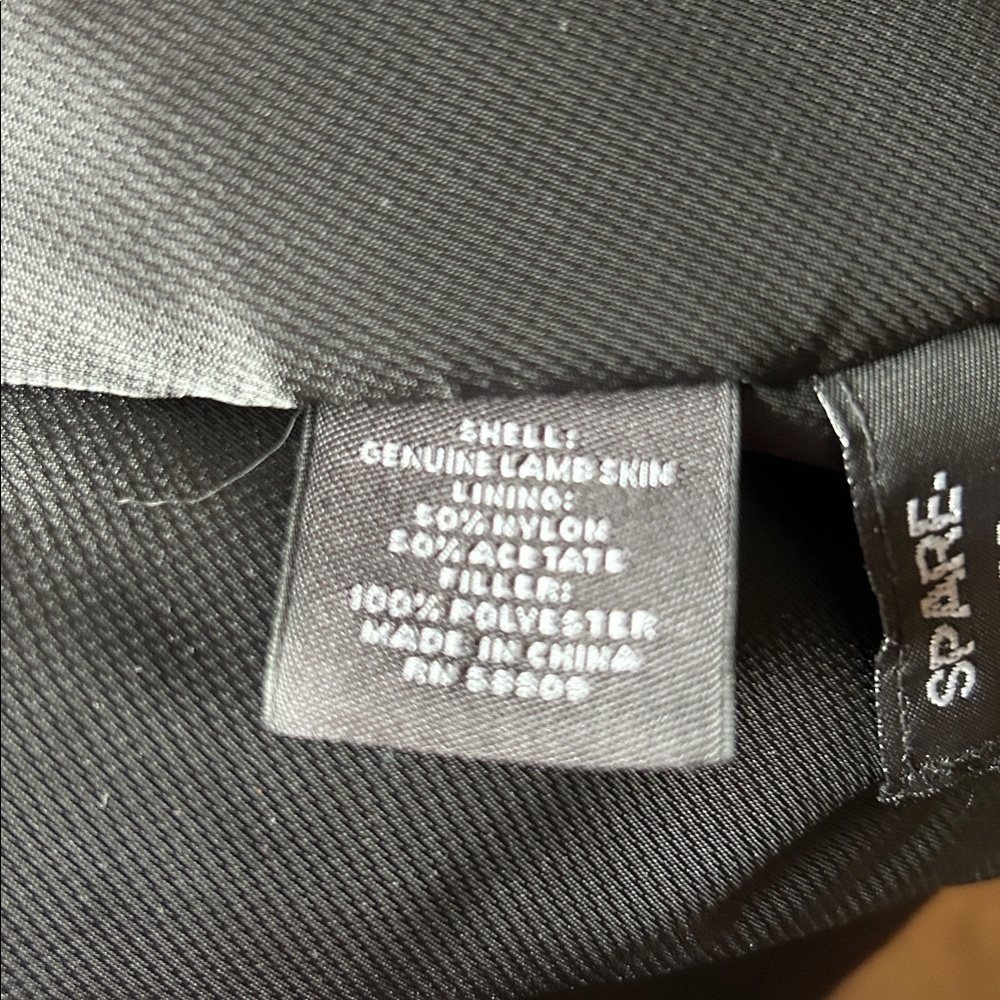 Roundtree & Yorke Black Genuine Leather Jacket Men’s Large Classic Vintage Coat - Picture 6 of 6